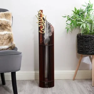 Exquisite Wooden Welcome Incense Burner (Mabkhara)